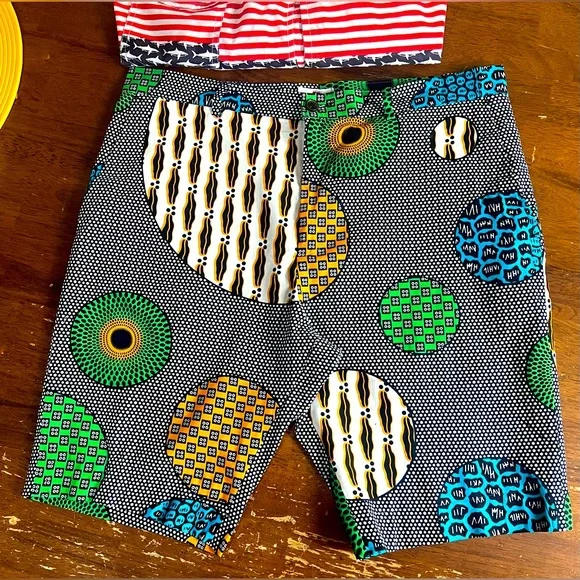 Colorful Patterned Shorts